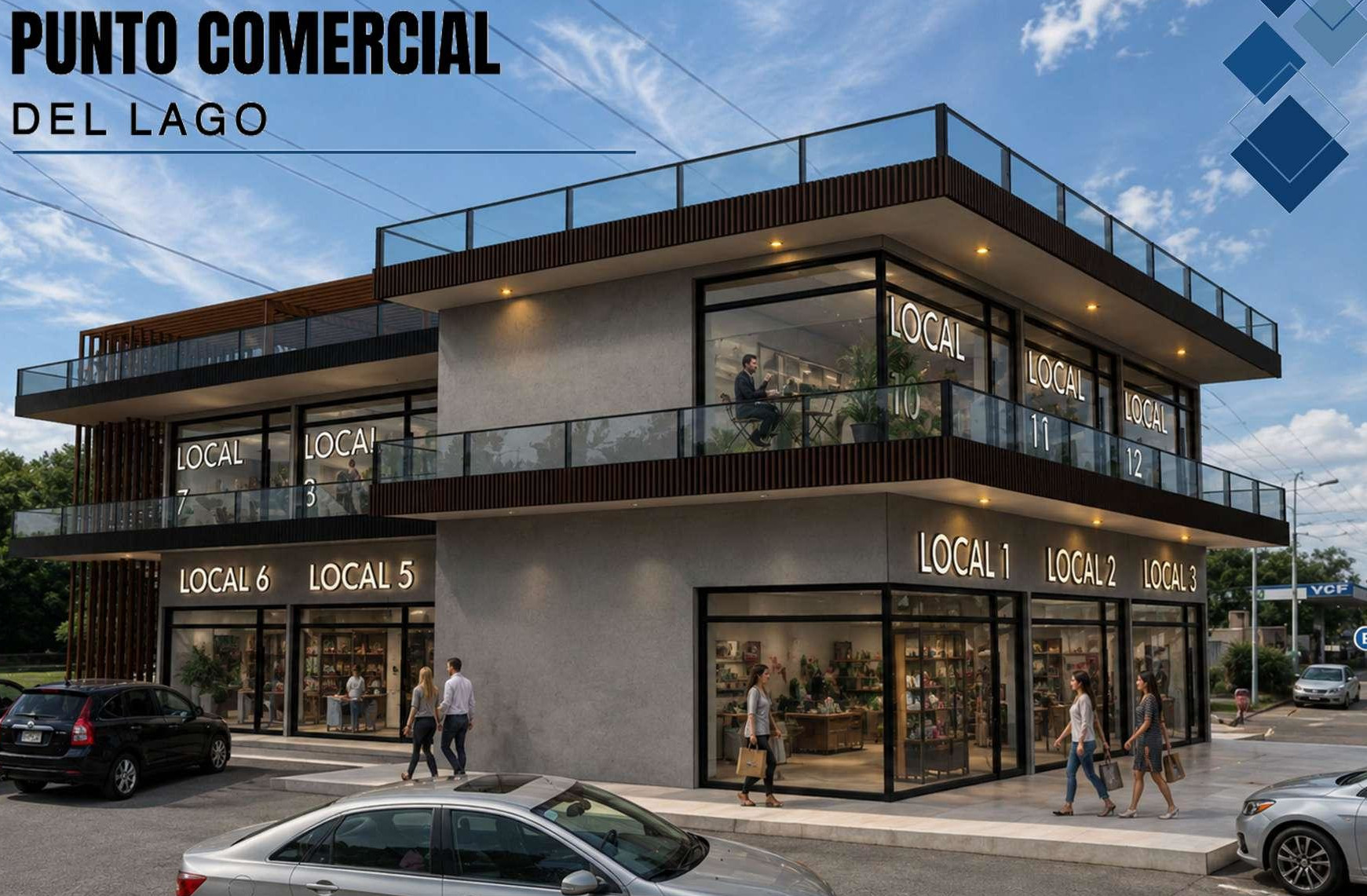 Fachada de Locales Comerciales